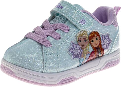 Girls Character Casual Sneakers Minnie Mouse Lilo Stitch Frozen Fashion Strap School Shoes for Girl Size 5-10 Toddler 11-12 Little Kid in Saudi Arabia