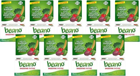 Beano Extra Strength, Gas Prevention & Digestive Enzyme Supplement, 30 Count (Pack of 2) in Saudi Arabia