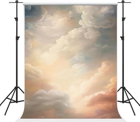 كيت 6.5×10ft السماء الغيوم خلفية التصوير الفوتوغرافي مشمس حالمة العجائب خلفيات حفلة الأسرة التصوير الفوتوغرافي استوديو الدعائم صور مقاطع الفيديو in Kuwait
