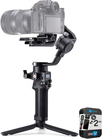 DJI CP.RN.00000121.01 RSC 2 Gimbal 3-Axis Stabilizer لكاميرات DSLR (متجددة) حزمة مع حزمة حماية محسنة CPS لمدة عامين in Kuwait