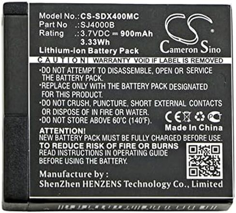 بطارية LIONX لـ SC-100 SC-200 SC-210 SC-220 SC-300 SC-310 SC-400 S009 900mAh / 3.33Wh in Kuwait
