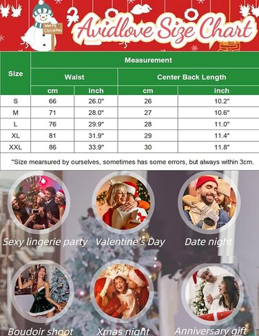 ADOME Christmas Lingerie Women Lingerie Sets with Garter Belt Chemise Babydoll in Saudi Arabia