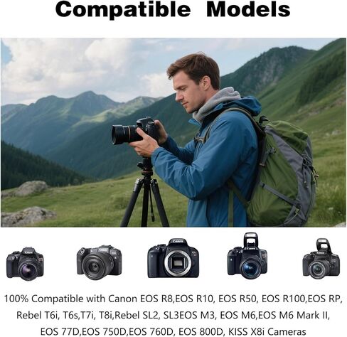 3 عبوات بطاريات LP-E17 وشاحن سريع LED PD20W - طاقة كاملة 2.5 ساعة، LP E17 لكاميرات Canon EOS RP R8 R10 R50 R100 Rebel T8i T7i T6i T6s, SL2 SL3, EOS M3 M5 M6 M6II 77D 200D 250D 750D 760D 800D 850 د 8000 د in Kuwait