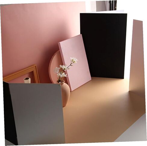 COHEALI Foldable Thick Photography Reflective Board with Black, White Surfaces for Studio and Outdoor Photo Backdrop, Professional Photo Background Cardboard for Product and Tabletop in Kuwait