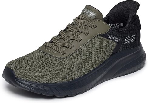 حذاء رياضي رجالي من Skechers Bobs Squad Chaos Daily Hype سهل الارتداء بدون استخدام اليدين in Saudi Arabia