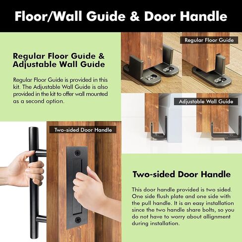 Early American 42x80 Half Lite Frosted Glass Design Finished Unassembled Solid Wood Sliding Barn Door Only with 7.5ft Long Single Door Non-Bypass Hardware Kit (Interior Use Only) in Saudi Arabia