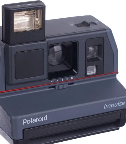 كاميرا بولارويد إمبالس بورتريه الفورية – سلسلة Vintage 600 | فلاش مدمج وعدسة صورة مقربة | يستخدم فيلم Polaroid 600 (متجدد) in Kuwait