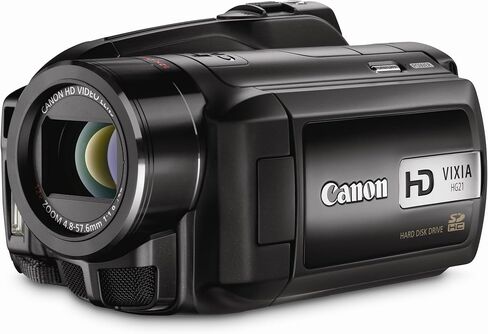 كاميرا فيديو Canon VIXIA HG21 AVCHD سعة 120 جيجابايت مع تكبير بصري 12x (متجددة) in Kuwait