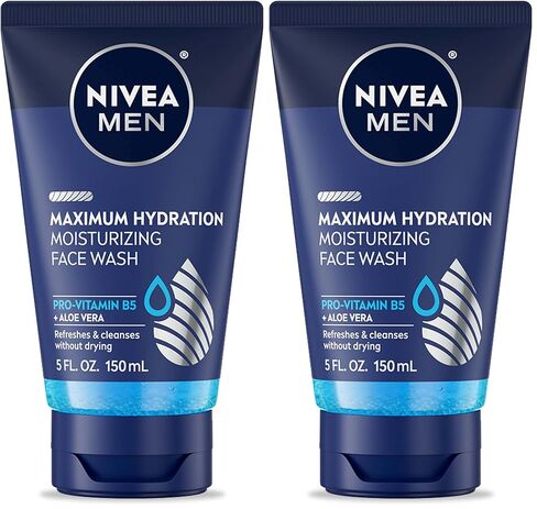 Nivea Men Maximum Hydration Moisturizing Face Wash with Aloe Vera, 5 Fl Oz Tube in Saudi Arabia