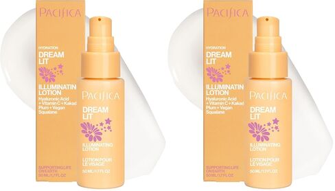 Pacifica Beauty, Dreamy Youth Day and Night Face Cream, Daily Hydrating Facial Moisturizer, For All Skin Types, Made with Peptides and Floral Stem Cells, 100% Vegan and Cruelty Free in Kuwait