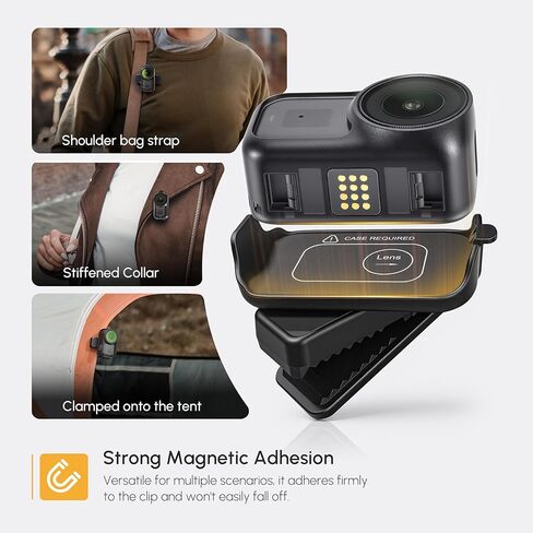 STARTRC PHOTO حقيبة ظهر مزودة بمشبك لملحقات DJI Osmo Nano، مشبك كاميرا نانو أفقي ورأسي سريع التحرير لمدونات الفيديو والسفر in Kuwait