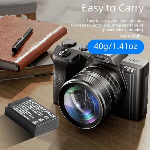 بطارية LP-E17 1500 مللي أمبير متوافقة مع كاميرات Canon R100 R10 R8 R50 RP، Rebel T8i، T7i، T6i، T6s، SL2، SL3، EOS M3، M5، M6، EOS 200D، 77D، 750D، 760D، 800D، 8000D in Kuwait