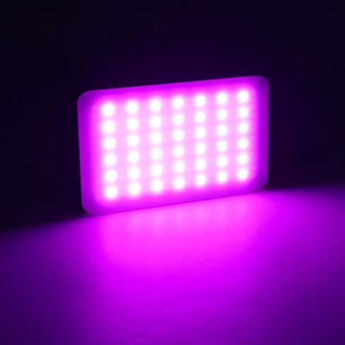 ضوء فيديو RGB، 16 وضعية تبديل RGB، ضوء تصوير فوتوغرافي، Ra95+ درجة حرارة اللون، مثالي لمنشئي المحتوى ومدوني الفيديو والمصورين، 1800 مللي أمبير في الساعة in Kuwait