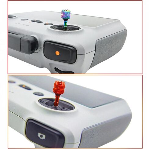 عصا التحكم البديلة لـ DJI RC 2 / RC عصا التحكم عن بعد، عصا التحكم عن بعد، عصا التحكم من سبائك الألومنيوم العالمية لـ DJI Mini 5 Pro/3Pro//Mini 4 Pro/Air 3 /3S/Mavic 3 Pro/Flip/NEO وحدة التحكم بالشاشة in Kuwait