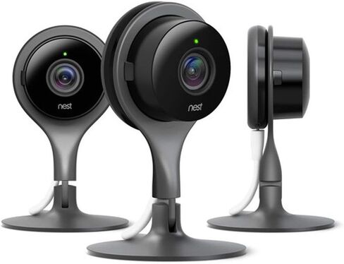 Nest Cam Security Camera 3 Pack اللون الداخلي: أسود النمط: Nest Cam Security Camera: 3 Pack، الموديل: NC1104US... (متجدد) in Kuwait