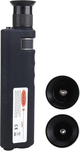 Fiber Optic Inspection Microscope Detector 400X Magnification for SC/LC/FC Connector End Face Inspection Fiber Cable Microscope in Saudi Arabia