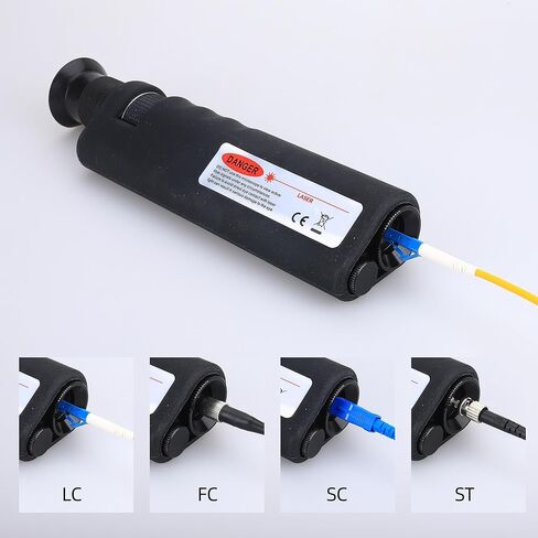 Fiber Optic Inspection Microscope Detector 400X Magnification for SC/LC/FC Connector End Face Inspection Fiber Cable Microscope in Saudi Arabia