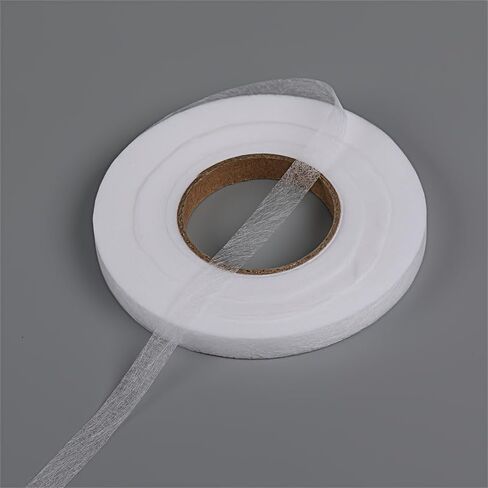 1PC Double-Sided Hot Melt Adhesive Tape Non-Woven Heat-Activated Iron-On for Sewing Edges, Interfacing and DIY Crafts, 1.18inch/3cm in Saudi Arabia