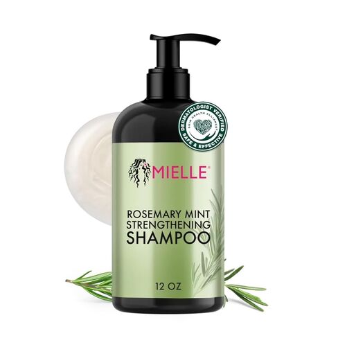Mielle Organics Rosemary Mint Strengthening Shampoo Infused with Biotin, Cleanses and Helps Strengthen Weak and Brittle Hair, 12 Ounces in Saudi Arabia