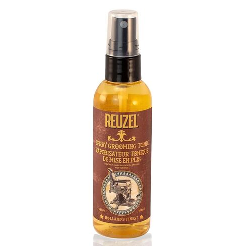 Reuzel Hairspray Grooming Tonic - عطر التفاح الخفيف والنعناع - مثالي لتجفيف الشعر - مثالي للحجم والرفع والملمس - لمعان منخفض - يحمي الشعر من جميع التصفيفات الحرارية in Kuwait