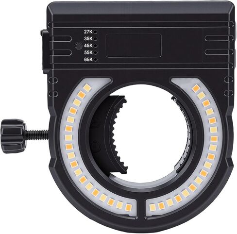 مصباح طلاء LED من AUNMAS، إضاءة CRI عالية 500 لومن مع 5 درجات حرارة ألوان قابلة للتعديل 2700K 6500K، بطارية 2600 مللي أمبير في الساعة للطلاء التلقائي ومطابقة الألوان in Kuwait