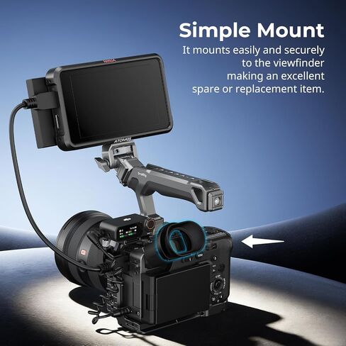 قفص كاميرا صغير الحجم مزود بمقبض علوي لجهاز Sony FX2 + محدد منظر أفقي إلى رأسي in Kuwait