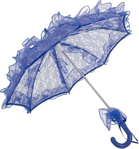 Yosoo Lace Wedding Umbrella, Handcrafted Lace Parasol for Bridal Party, Elegant Photography Prop with Comfortable Grip, Suitable for Most Scenes, Household Usage in Saudi Arabia