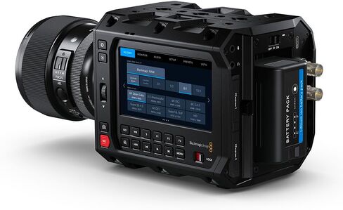 كاميرا سينمائية Blackmagic Design Pyxis 6K، بحامل على شكل حرف L (متجددة) in Kuwait