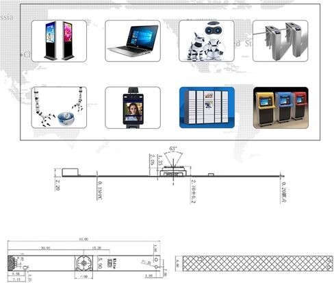 وحدة كاميرا USB للكمبيوتر الدفتري ABS مستشعر OV9726، دقة 1280 × 720 بكسل لأجهزة الكمبيوتر المحمولة عبر الإنترنت كاميرا كمبيوتر محمول عالية الوضوح in Kuwait