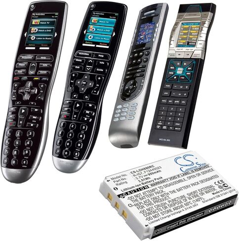 بطارية VINTRONS R-RG7، F12440023 لـ Logitech Harmony 720، Harmony 780، Harmony 880، Harmony 900، Harmony One، MX-880، MX-890، in Kuwait