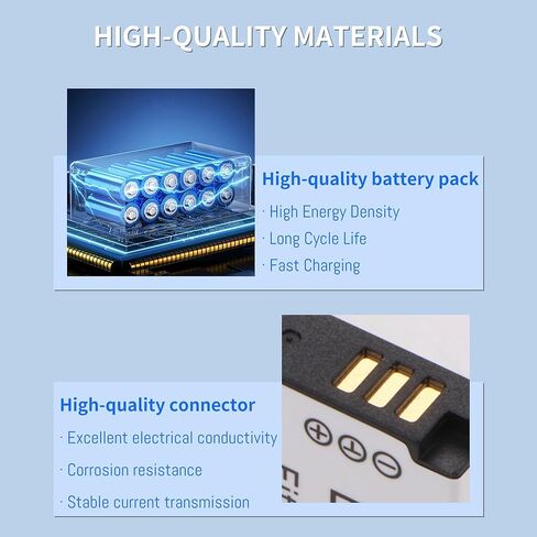 بطارية SLB-10A SLB10A (عبوتان) وشاحن USB LED لكاميرات Samsung EX2F HZ15W SL202 SL420 SL620 SL820 WB150F WB250F WB350F WB750 WB800F WB850F WB1100F الرقمية in Kuwait