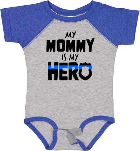 بدلة أطفال من Inktastic My Mommy Is My Hero Police ضابط العائلة in Kuwait
