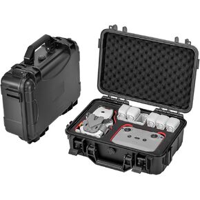 Waterproof Carrying Case for DJI Lito X1 / 1 Accessories, Portable Travel Storage Bag Hard Shell Protective Case Crossbody Bag with Shoulder Strap for DJI Lito1/X1 Fly More Combo/RC-N3/Charging Hub in Kuwait