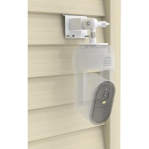 Vinyl Siding Mount for Arlo Essential Pan Tilt Camera 2K, White in Saudi Arabia
