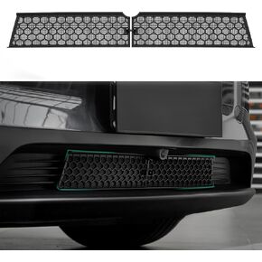 حشوة شبكية أمامية من REFORM DESIGN متوافقة مع 2025 2026 Tesla Model Y Juniper Air Vent Cover Guard بديل لملحقات Tesla Model Y in Saudi Arabia