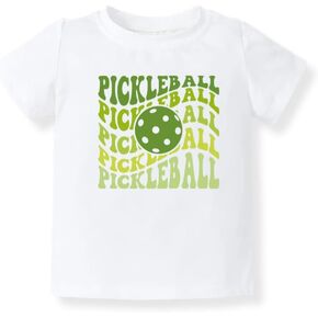 قميص بدلة أطفال لطيف من Pickleball ملابس أطفال فاخرة مخصصة للجنسين هدية للأم حديثي الولادة in Kuwait