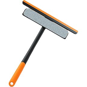 Baluue Window Screen Cleaner Brush with Squeegee 34x27.4cm Outside Window Cleaner Tool for Glass and Screen Cleaning in Kuwait