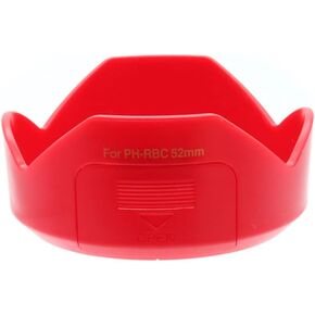 غطاء عدسة PH-RBC لـ Pentax SMC DA مقاس 18-55 ملم F3.5-5.6 AL WR غطاء عدسة ph-RBC حربة (أحمر) in Kuwait