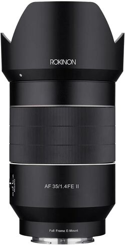 عدسة Rokinon AF 35mm SERIES II F1.4 ذات إطار كامل للتركيز التلقائي لهاتف Sony E (متجددة) in Kuwait