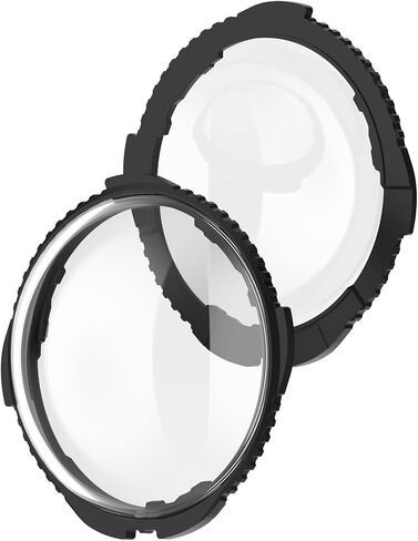 For Insta360 X5 Lens Protector Set – Includes Front & Rear Optical Glass Protectors with Multi-Layer Coating, Scratch-Resistant, Lens Cleaning Cloth, Easy to Install, Advanced Mode Recognition, Compatible with X5 Camera (Black) in Saudi Arabia