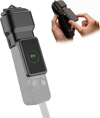 غطاء واقي شاشة Gimbal لملحقات DJI Osmo Pocket 3، غطاء صلب لغطاء العدسة لملحقات Xtra Muse مع فتحة حبل قصير، تصميم شبه شفاف، فتح/إغلاق سريع in Kuwait