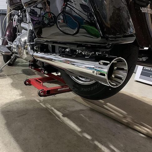 SHARKROAD 4.4" Slip Ons Mufflers Megaphone Style For Harley Exhaust 09-16 Touring Models in Saudi Arabia