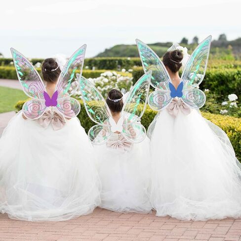 Fairy Wings, Butterfly Wings for Women Adults Fairy Costume Accessories for Halloween Cosplay Dress up Party in Saudi Arabia
