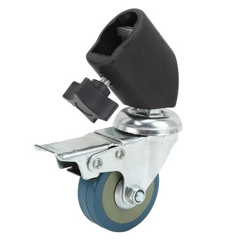 مجموعة عجلات Dioche Wheels 3 قطع مقاس 22 مم لاستوديو التصوير الفوتوغرافي - مجموعة عجلات قفل بتصميم معدني متين وتثبيت مزدوج in Kuwait
