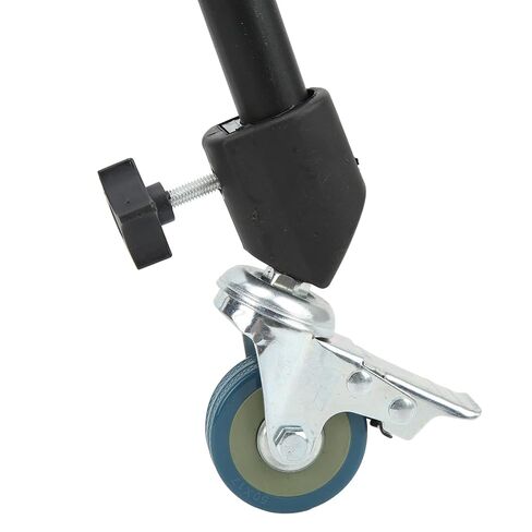مجموعة عجلات Dioche Wheels 3 قطع مقاس 22 مم لاستوديو التصوير الفوتوغرافي - مجموعة عجلات قفل بتصميم معدني متين وتثبيت مزدوج in Kuwait