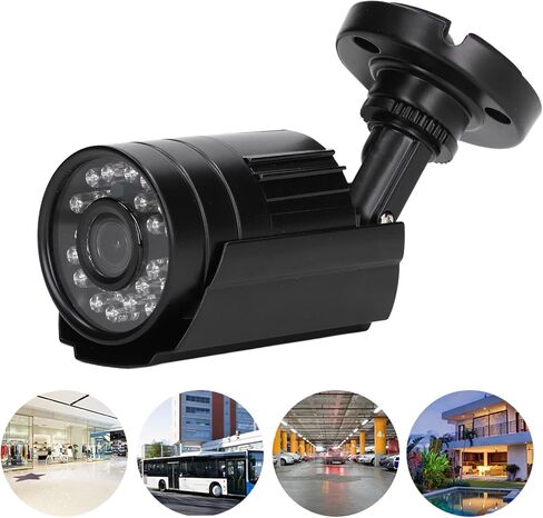 كاميرا مراقبة Dioche كاميرا CCTV تناظرية 4 في 1 كاميرا مراقبة بعدسة 3.6 ملم تعمل بالأشعة تحت الحمراء الليلية والخارجية والداخلية (PAL) in Kuwait