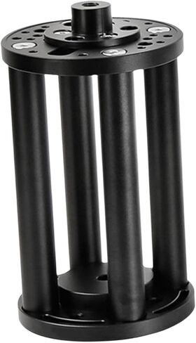 Telescope Mount Extension Column Metal Adapter Universal Professional DIY Sturdy Replacement Heavy Duty Portable for EQ6 Equatorial Mount- 200mm Black in Saudi Arabia