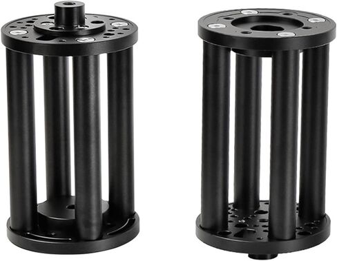 Telescope Mount Extension Column Metal Adapter Universal Professional DIY Sturdy Replacement Heavy Duty Portable for EQ6 Equatorial Mount- 200mm Black in Saudi Arabia