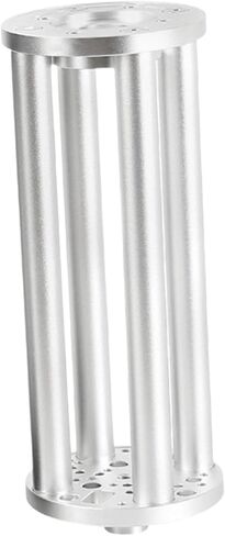 Telescope Mount Extension Column Metal Adapter Universal Professional DIY Sturdy Replacement Heavy Duty Portable for EQ6 Equatorial Mount- 200mm Black in Saudi Arabia