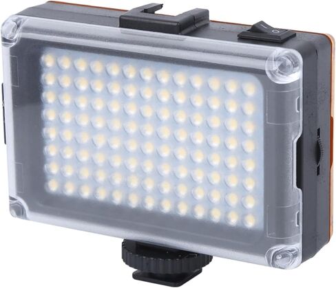 Zerodis 104LED كاميرا محمولة ملء ضوء LED أضواء التصوير الفوتوغرافي LED ضوء فيديو مع زاوية إضاءة 120 درجة لكاميرات DSLR للتصوير الفوتوغرافي وأحداث الزفاف 104LED ملء كاميرا محمولة in Kuwait